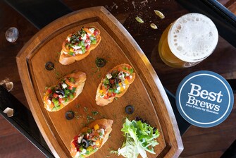 Best Brews - Cheese Chilly Crostini