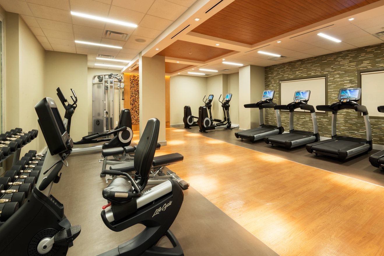 Fitness Center, workout room