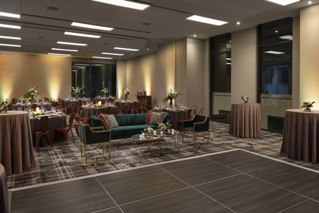 Prada Ballroom - Reception Setup With Dancefloor