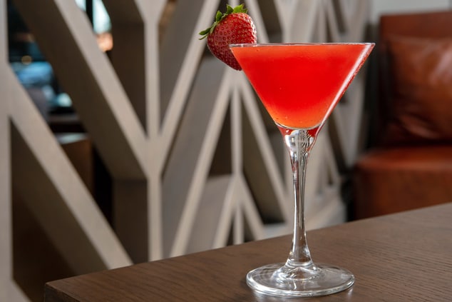 BYRN Lounge - Strawberry Martini