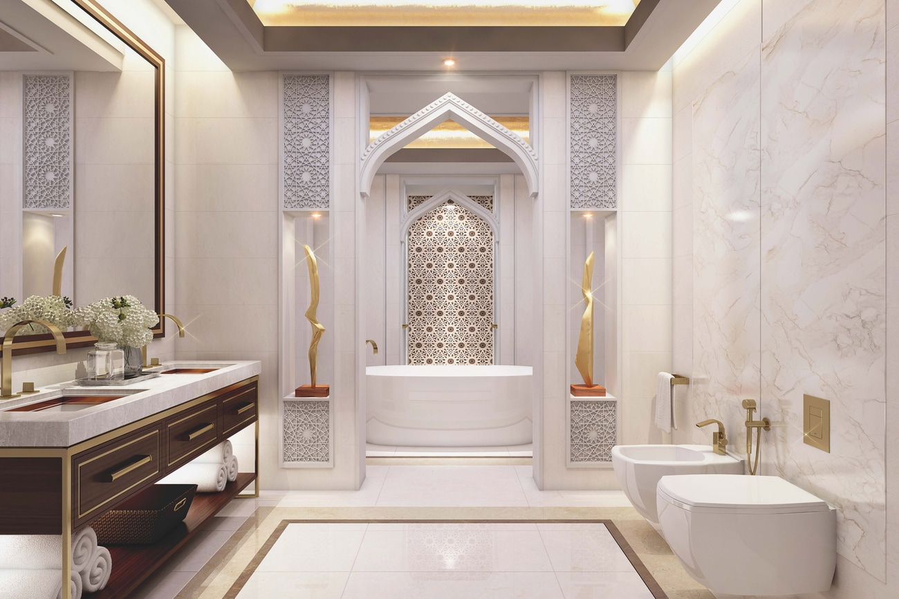 Al Messila Royal Suite Bathroom