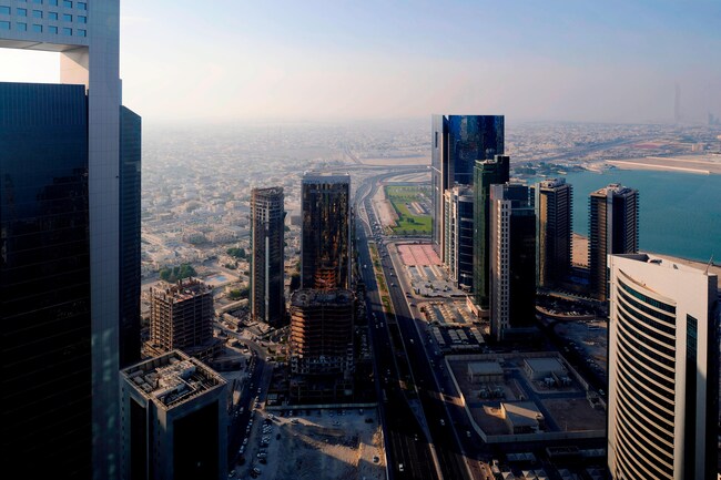Diplomatic District in Doha, Qatar