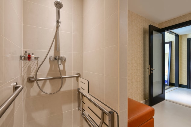 Superior Accessible Bathroom - Roll-In Shower