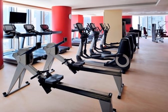 Luxury Doha hotel fitness center