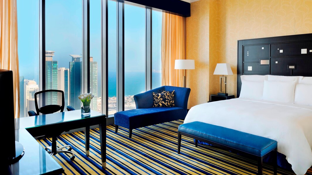 غرفة نزيل (Guest) في فندق بالدوحة، قطر