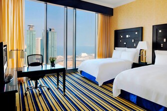 غرفة نزيل (Guest) في فندق وسط الدوحة