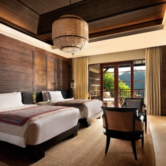 Suite Mandapa - Chambre avec deux lits queen size