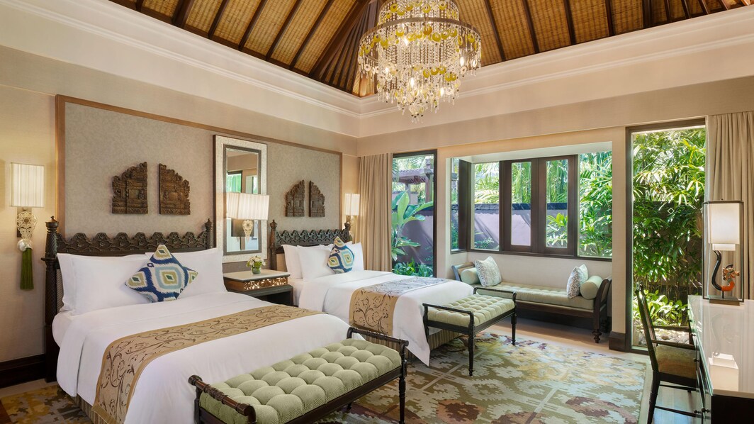 Villa Lagoon - Dormitorio con dos camas individuales