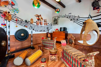 Детский обучающий центр – комната для занятий музыкой