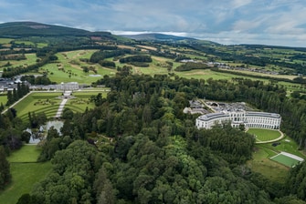 Powercourt Estate - Aerial View