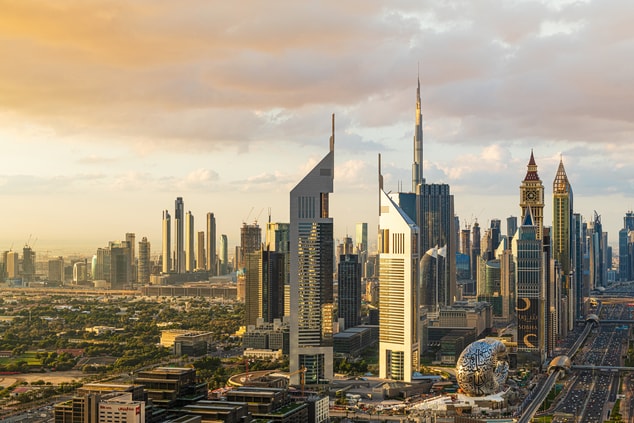 Dubai World Trade Centre views