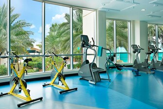 Fitnesscenter in Resort in Dubai