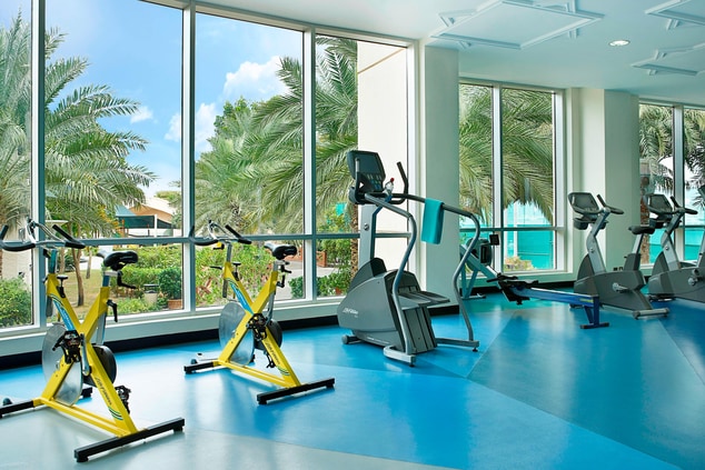 Dubai resort fitness centre