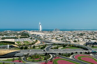 منظر الأفق - برج العرب