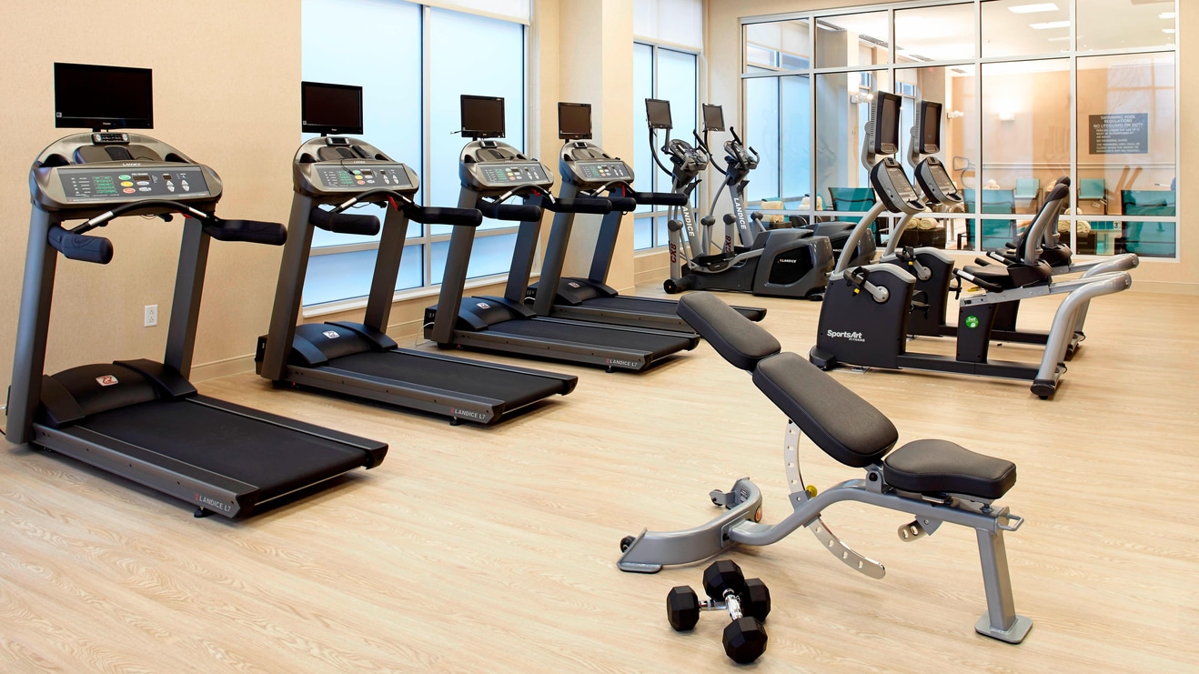 New Fitness Center Secaucus Hotel