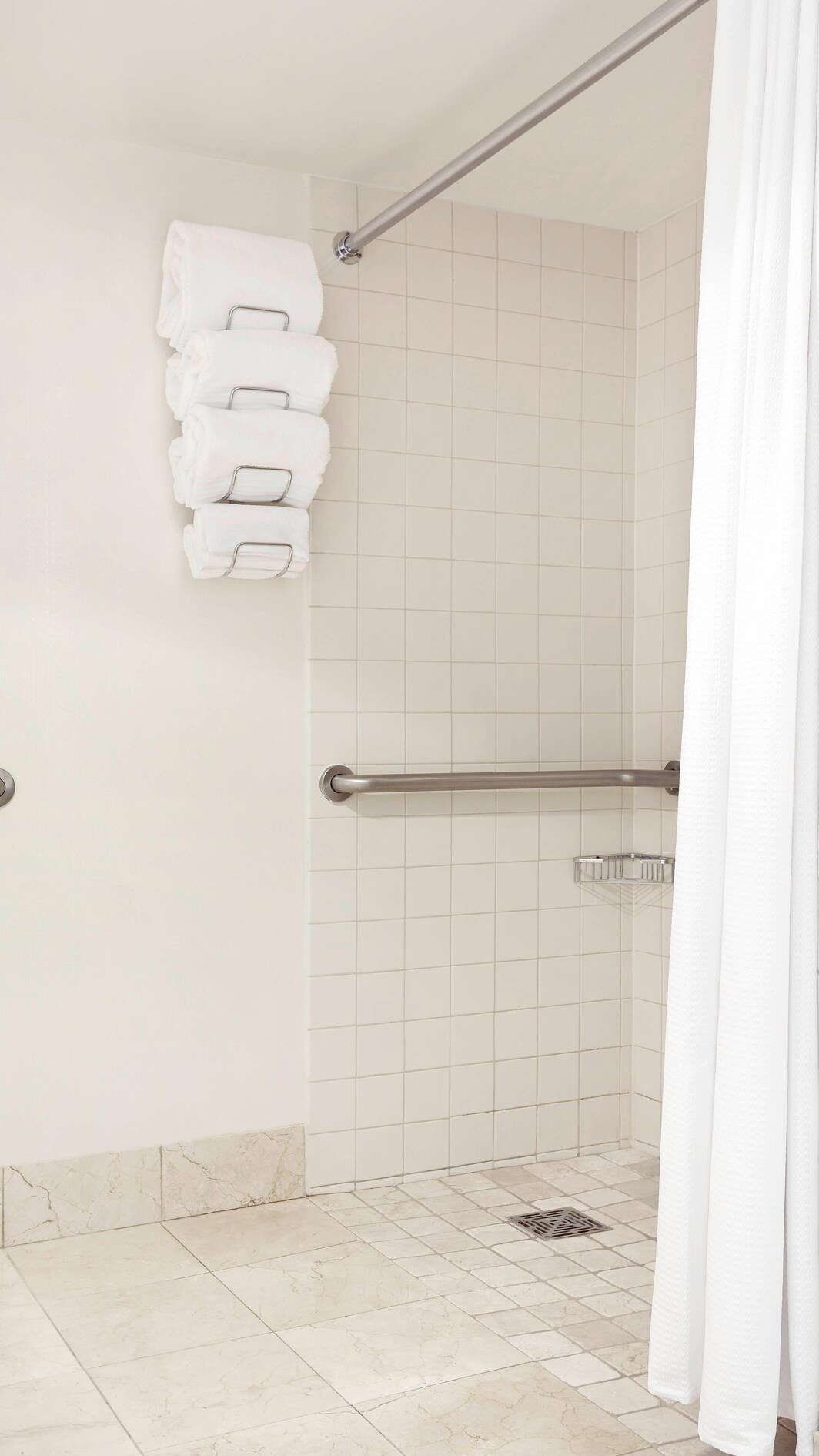 Accessible Bathroom with Roll-in Shower