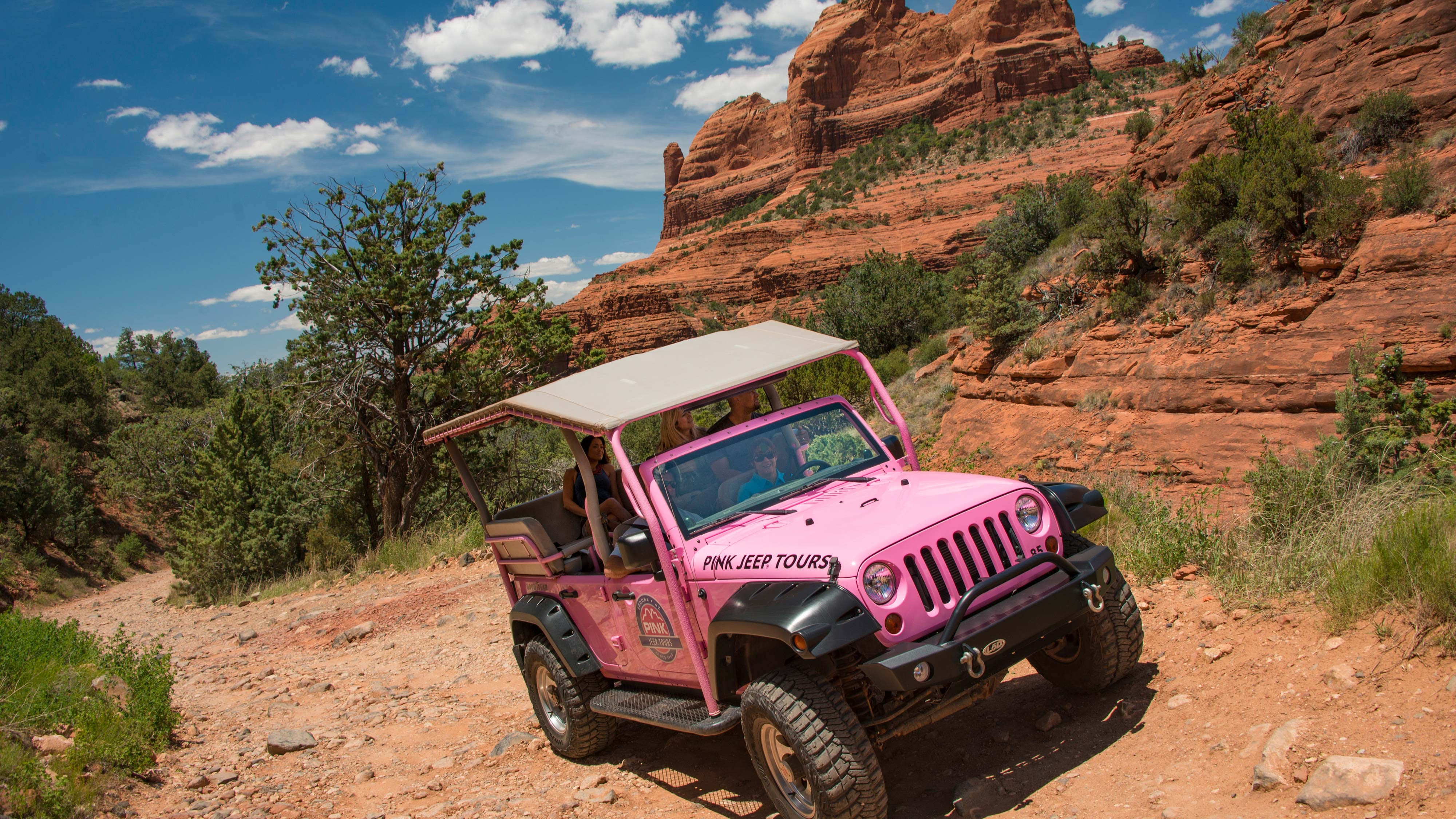 Explore Sedona's Red Rocks with a Pink Jeep Tour Package