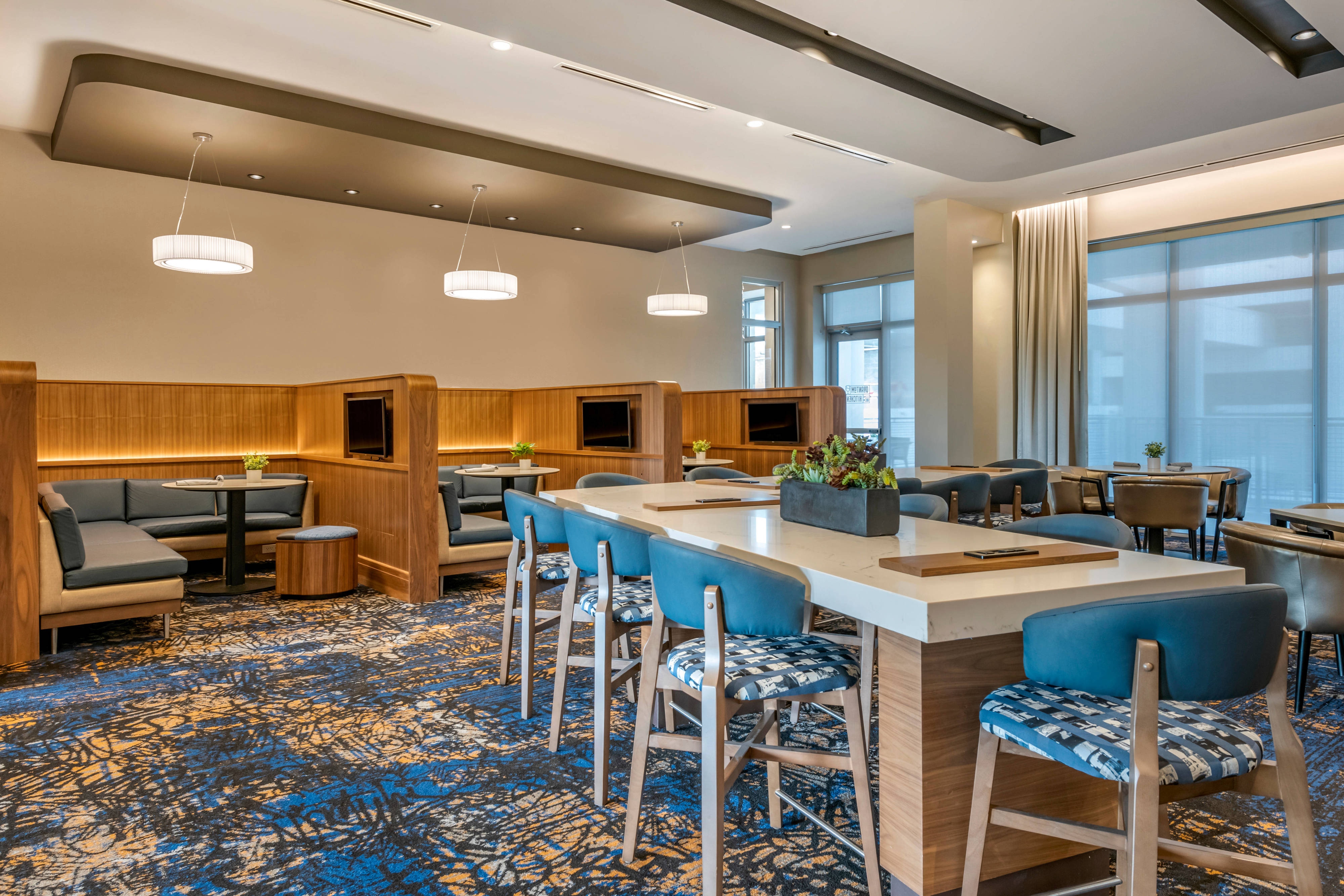 Lobby seating