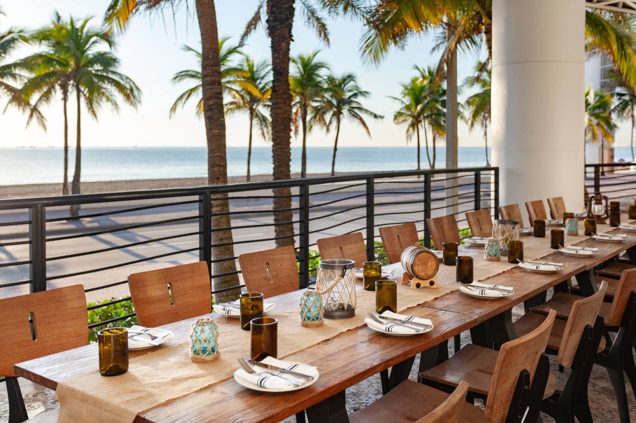 Burlock Coast - Private Dining Terrace