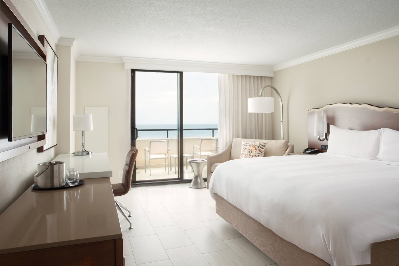 King Oceanfront View Guest Room