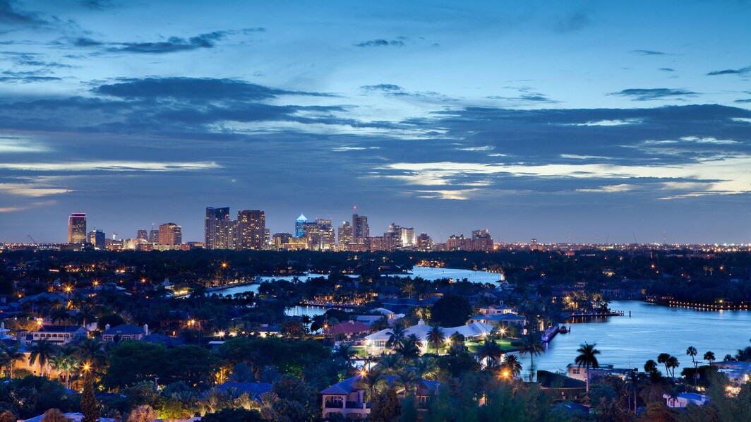 Vista do hotel em Fort Lauderdale