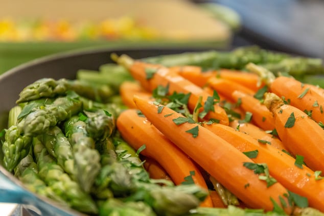Agave Blu - Asparagus And Carrots