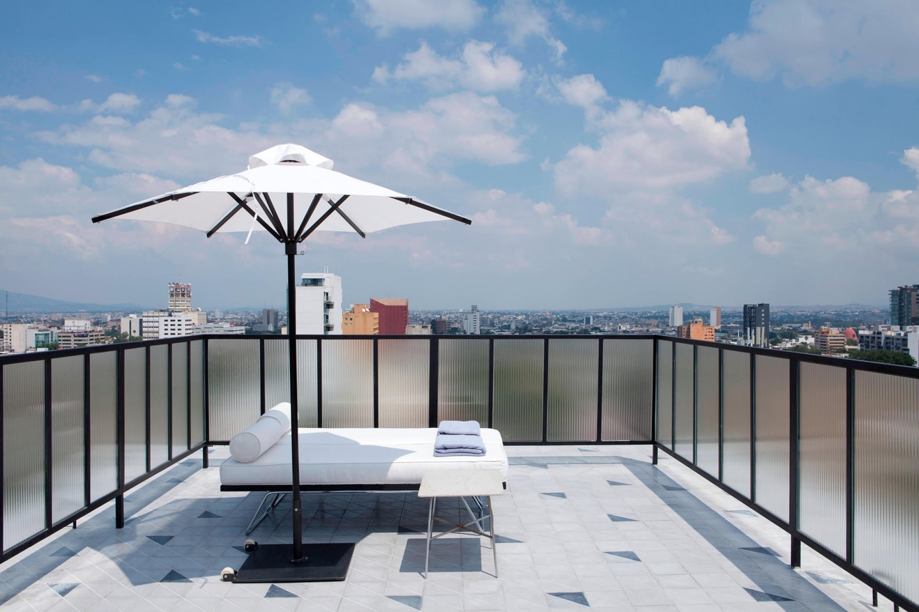 Rooftop Terrace Relax Area