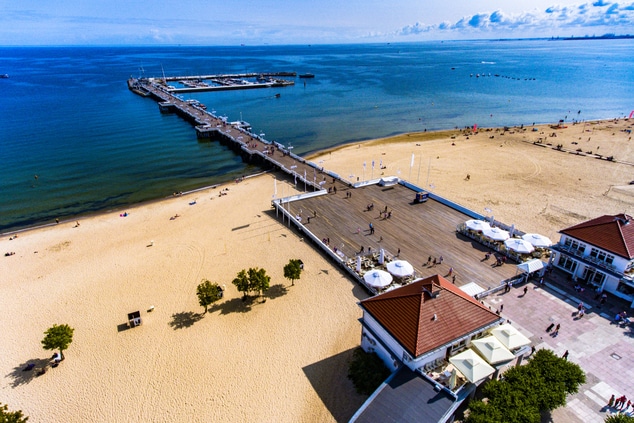 Experience the longest wooden pier in Europe