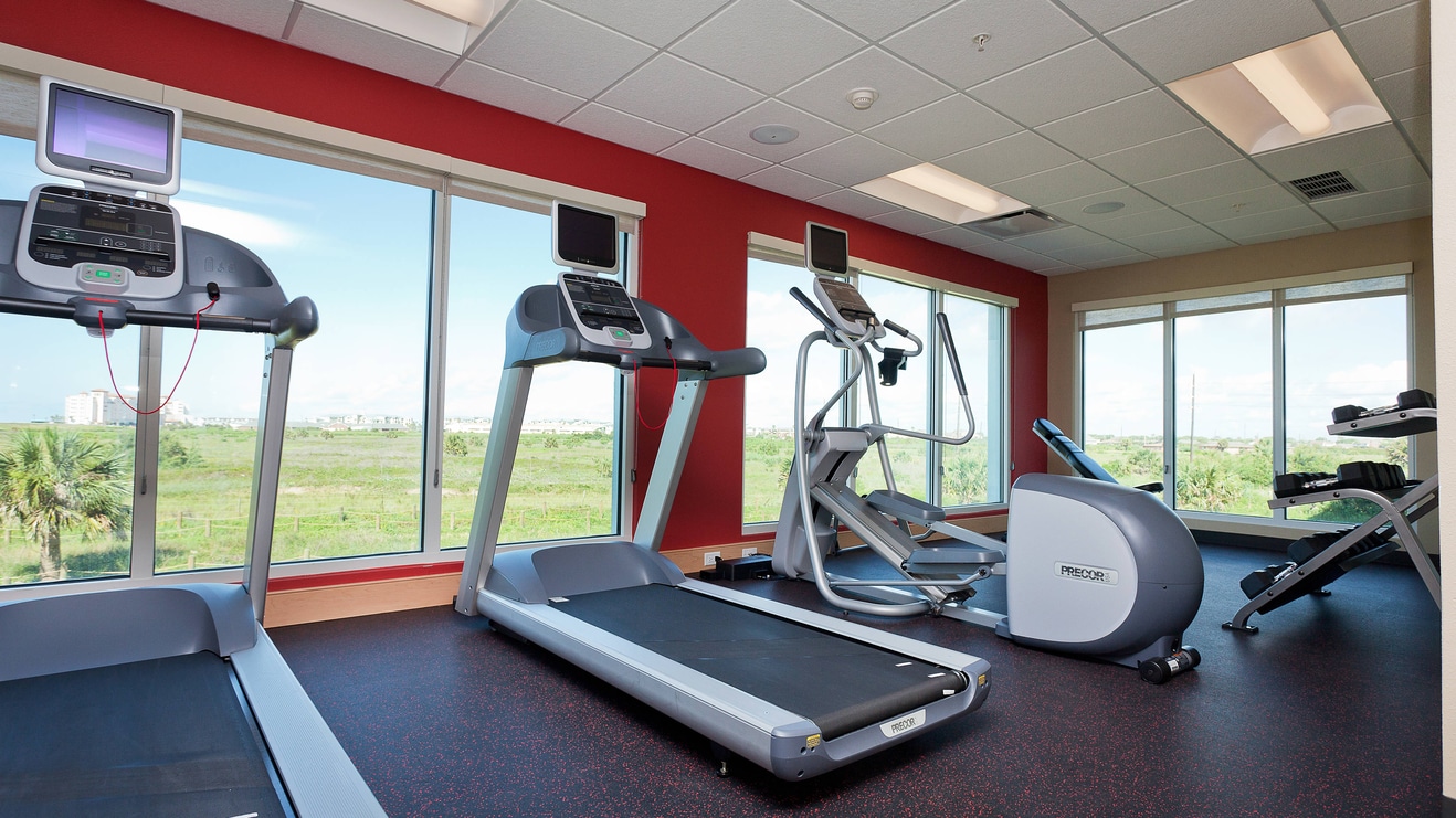 Galveston hotel fitness center