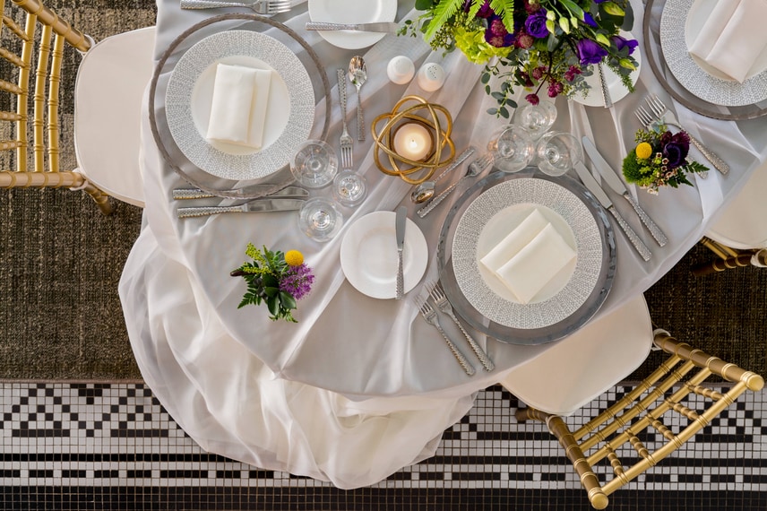 Crystal Ballroom - Banquet Table Details