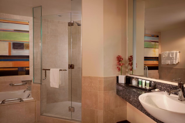 JW Marriott Grand Rapids Guest Bathroom