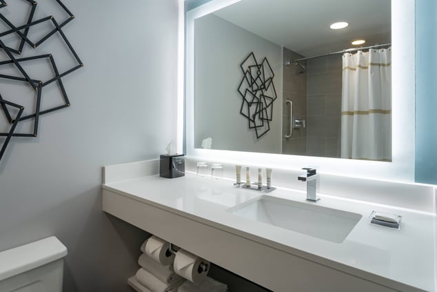 Guest Bathroom Vanity- Shower/Bathtub