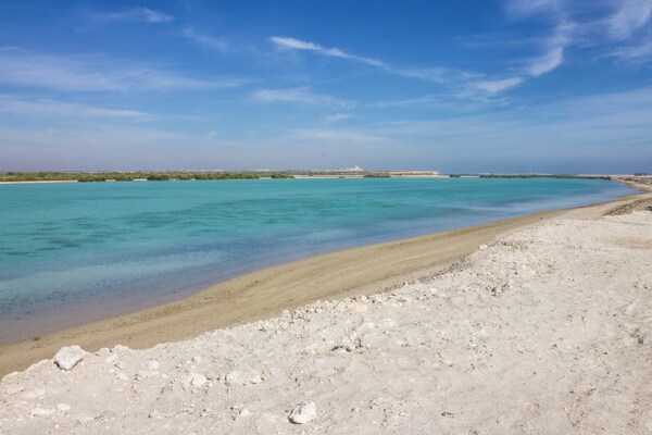 Persian Gulf and beach
