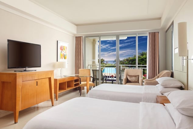 Twin/Twin Superior Ocean View Guest Room