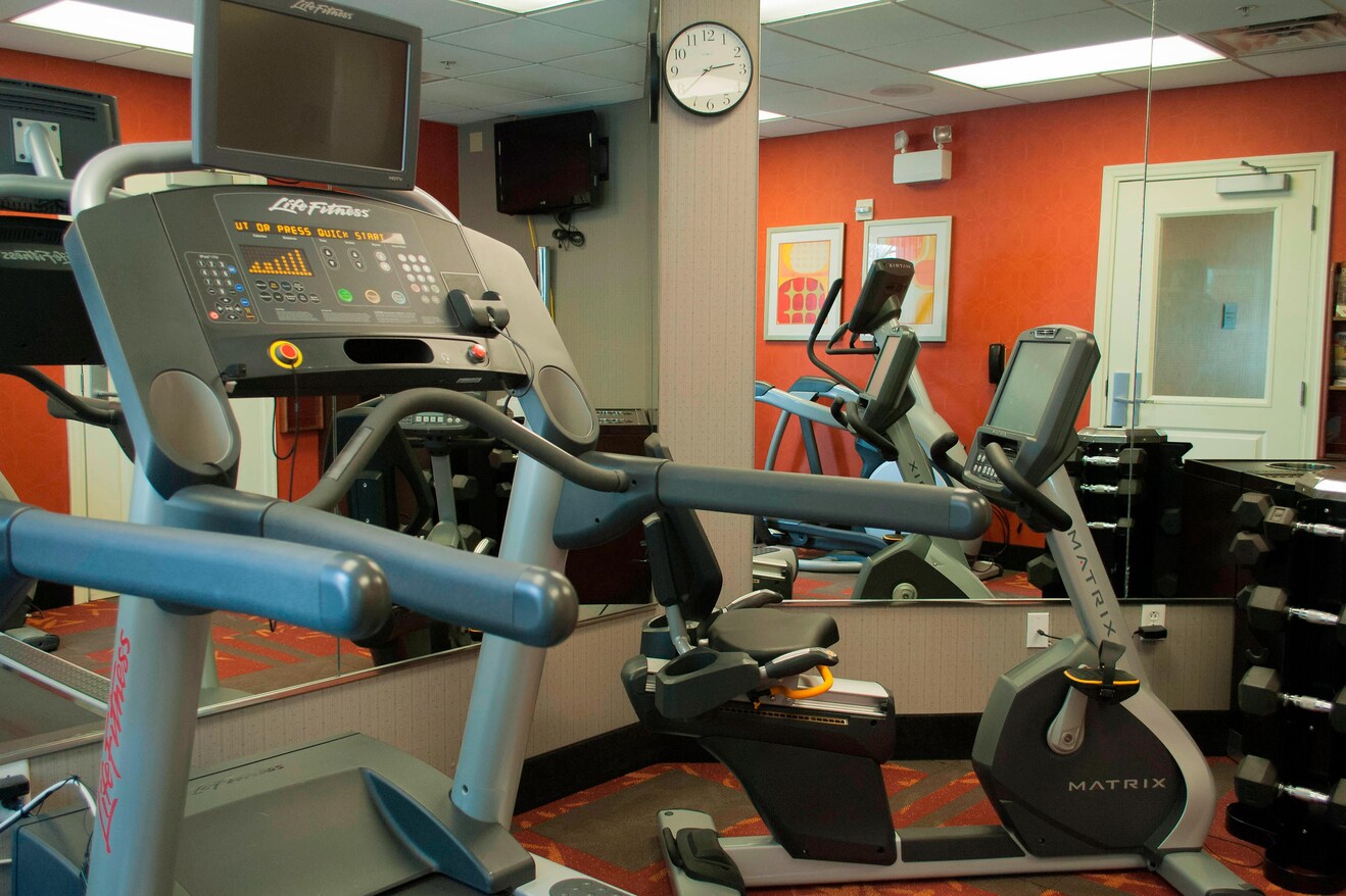 Carlisle hotel with fitness center