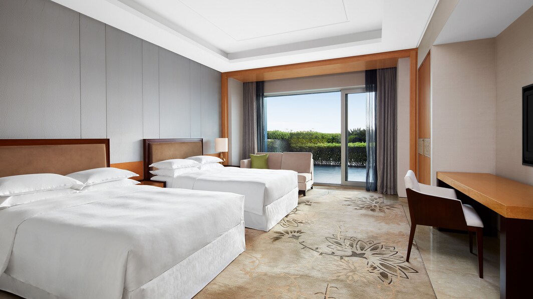 Suite con tre camere da letto e vista sul lago - Camera con due letti separati