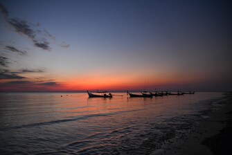Playa Bangsak - Puesta de sol
