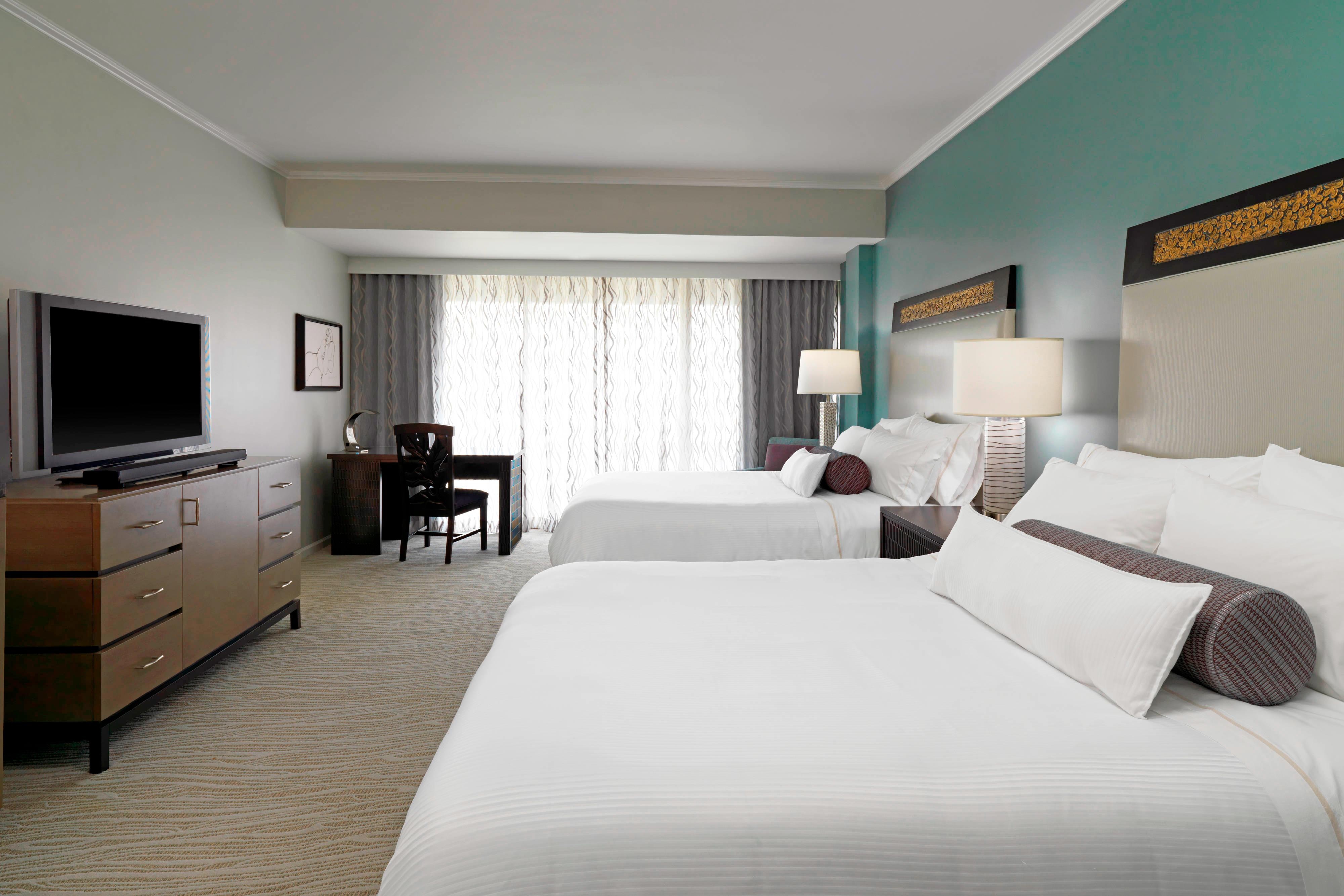 Guest room with two beds