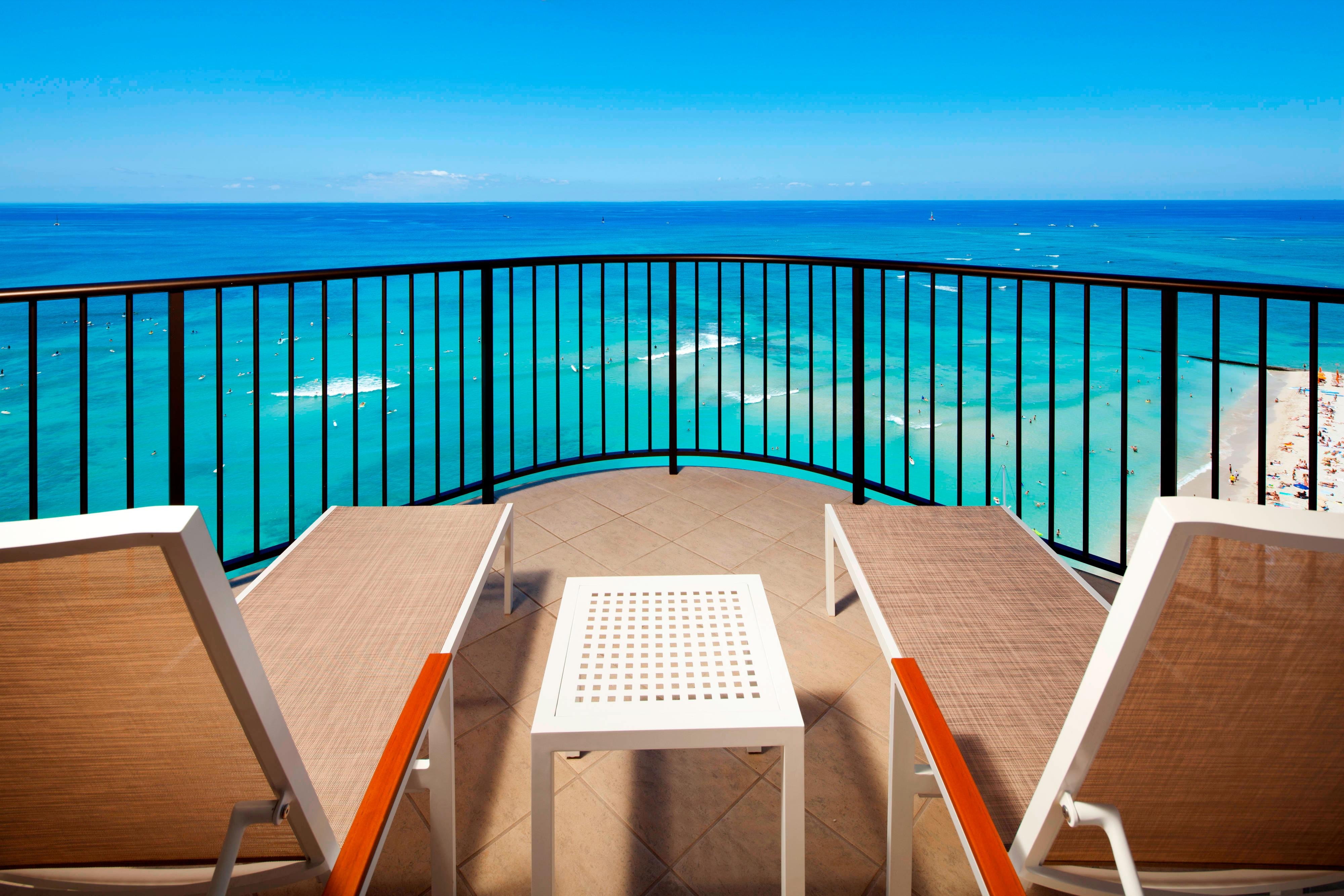 Guest suite balcony