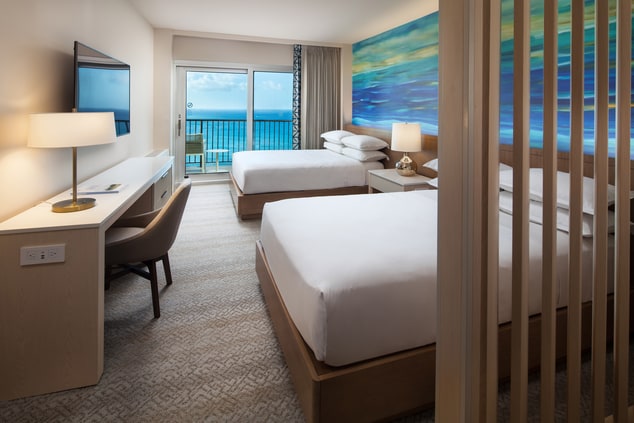 Premium High Oceanfront Doubles Guest Room