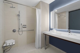 Accessible Bathroom – Roll-In Shower