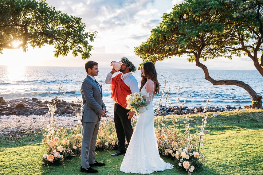 Ocean Front Lawn - Wedding Ceremony
