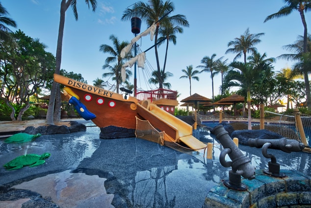 Children's Pool & Pirate Ship