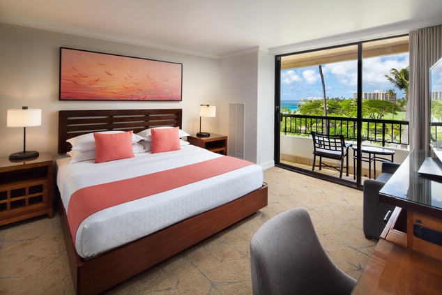 King Partial Ocean View Guest Room