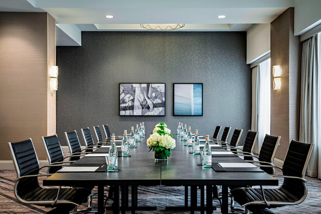 Sam Houston Meeting Room - Boardroom Setup