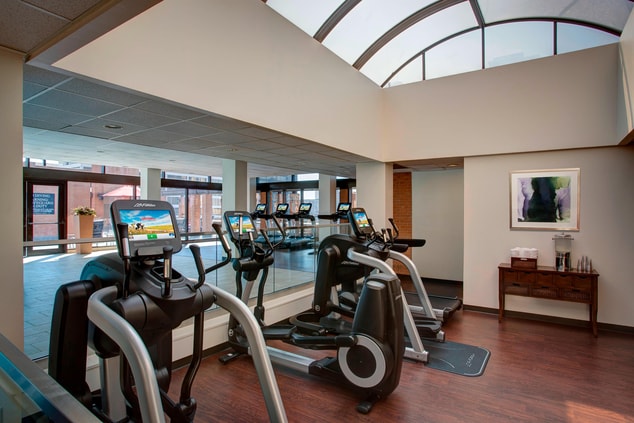 hotel fitness center