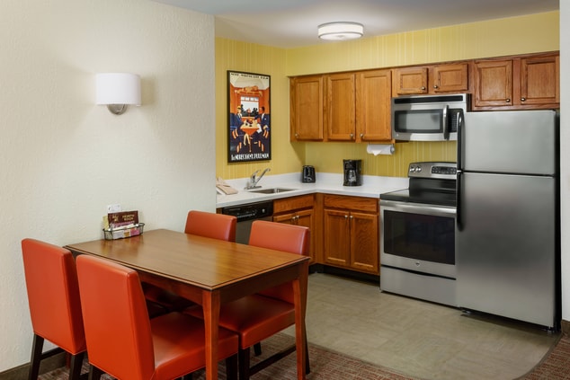 Houston Two-Bedroom Suite Kitchen