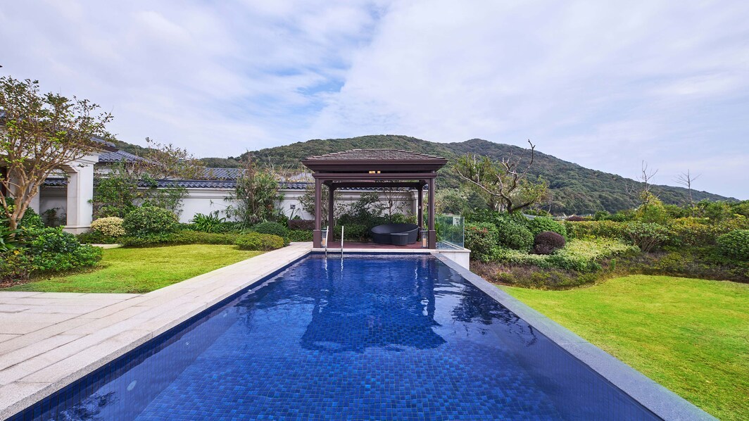 Villa com piscina de frente para a praia - Piscina privativa