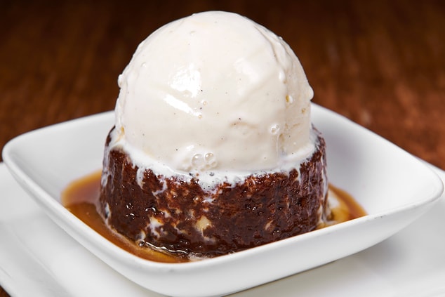 Aviate Bar & Grille - Warm Toffee Pudding