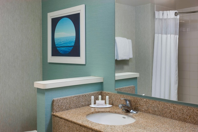 Oceanfront Guest Room Bathroom